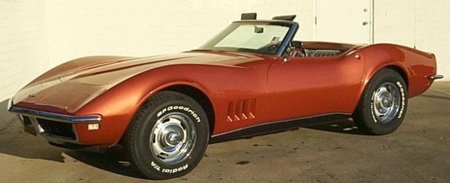 1968 Bronze Corvette Convertible