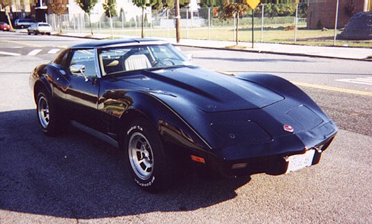 1976 Black Corvette Coupe